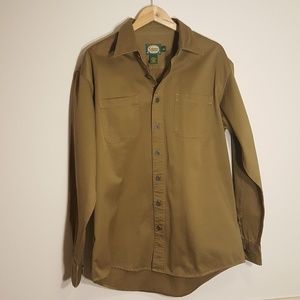 Cabela's Outdoor Mens Brown button down L Tall